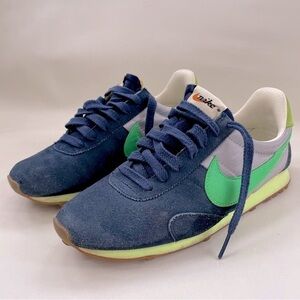Nike X J.Crew Women's Vintage Pre Montreal Navy Mint 5K Running Shoes Size 7